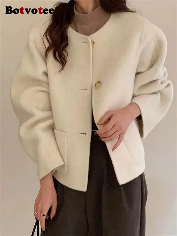 DHgate.com:Yitimoky Womens Winter Wool Blend Coat with