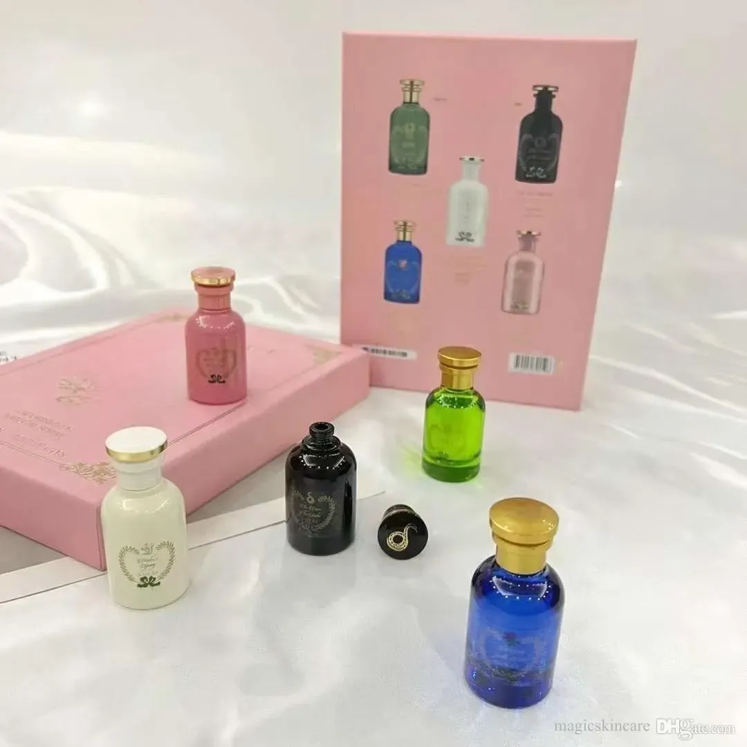 Colonia Designer Perfume 10 ml * 5 set Winter's Spring A Song For The Rose Fragranza di lusso per uomo donna con buon odore Colonia di alta qualità