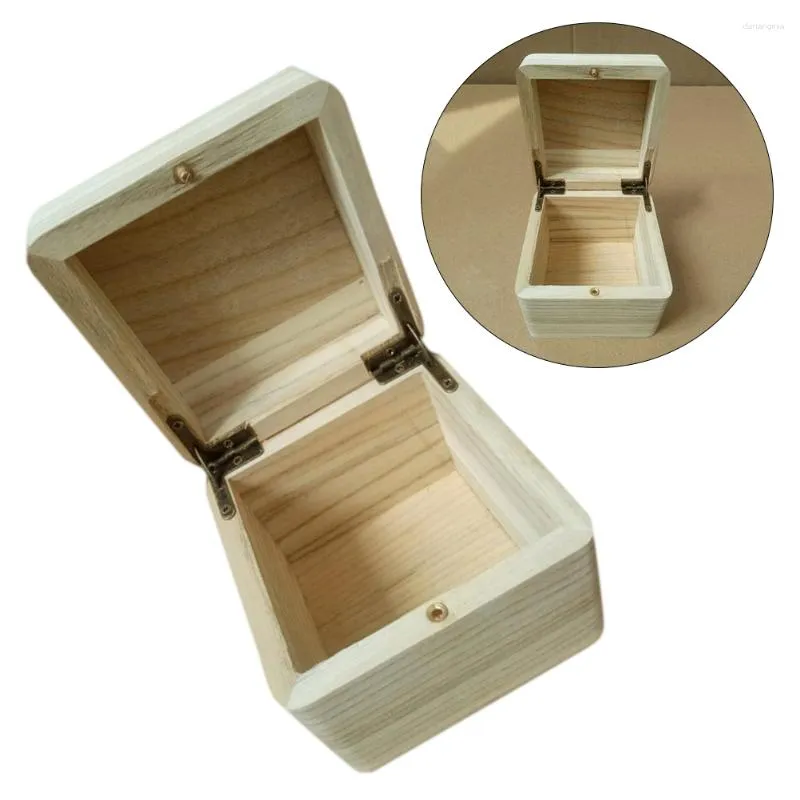 Boîtes de montre couverture en bois support de la boîte organisateur stockage bijoux Bracelet coffret cadeau couleur bois pour hommes