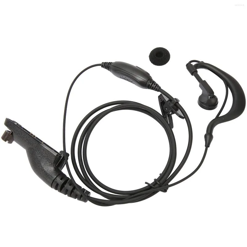 Auricular De Radio Bidireccional, Auricular Walkie Talkie Negro