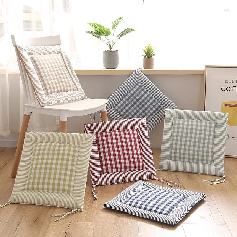 Pillow 40cm Square Chair Soft Seat For Dining Patio Home Office Indoor Outdoor Garden Sofa Buttocks Decorative Non-Slip