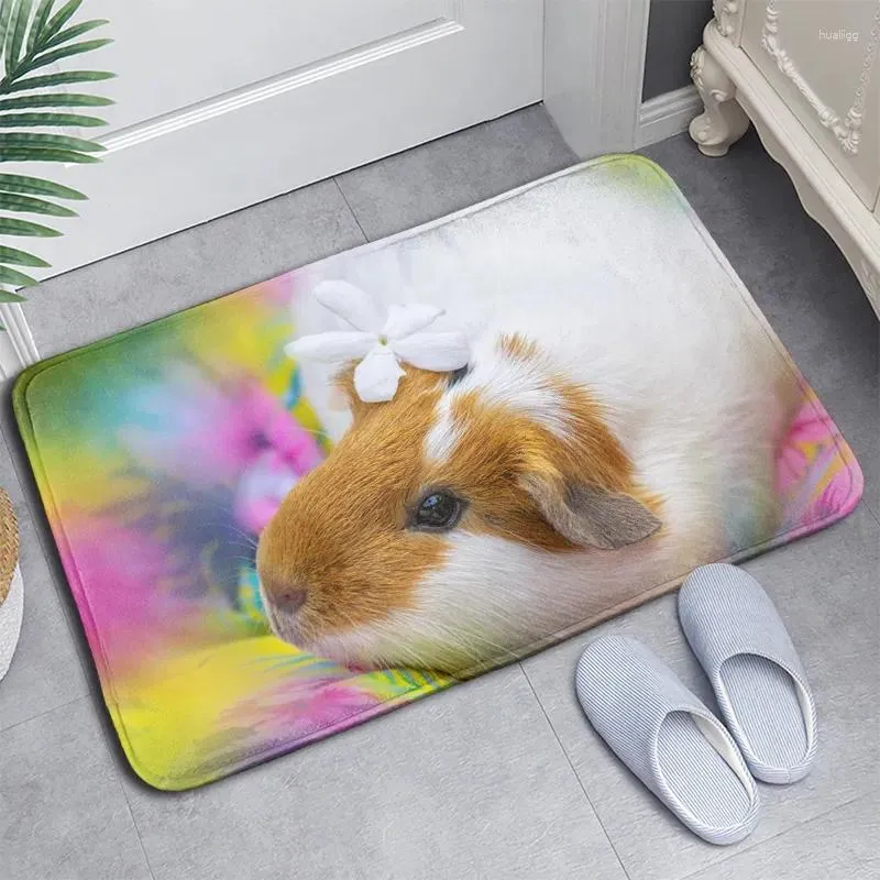 Carpets Guinea Pig Floor Rug Doormat Carpet Bedroom Kitchen Living Child Boy Play Non-slip Mat Gift Room Home Decor