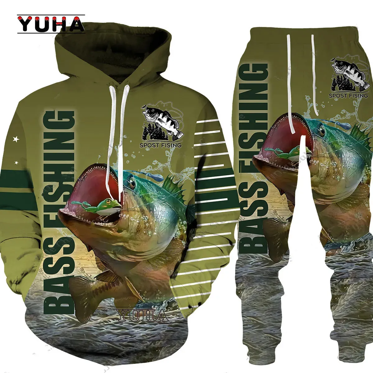 Mens Jackets Four Season 3D Carp Fishing Hunting Camo Printed Mens Hoodie  Pants Tracksuit Set Sportswear Long Sleeve Men Clothes Hoodie/Suit 230927  From Deng01, $28.55