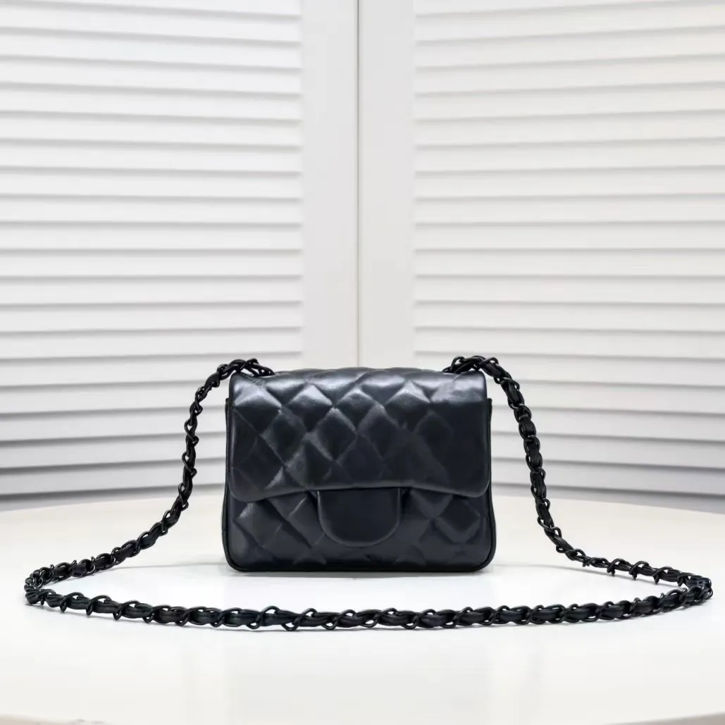 Stylish Leather Flap Crossbody Bag With Chain Strap For Women Available ...