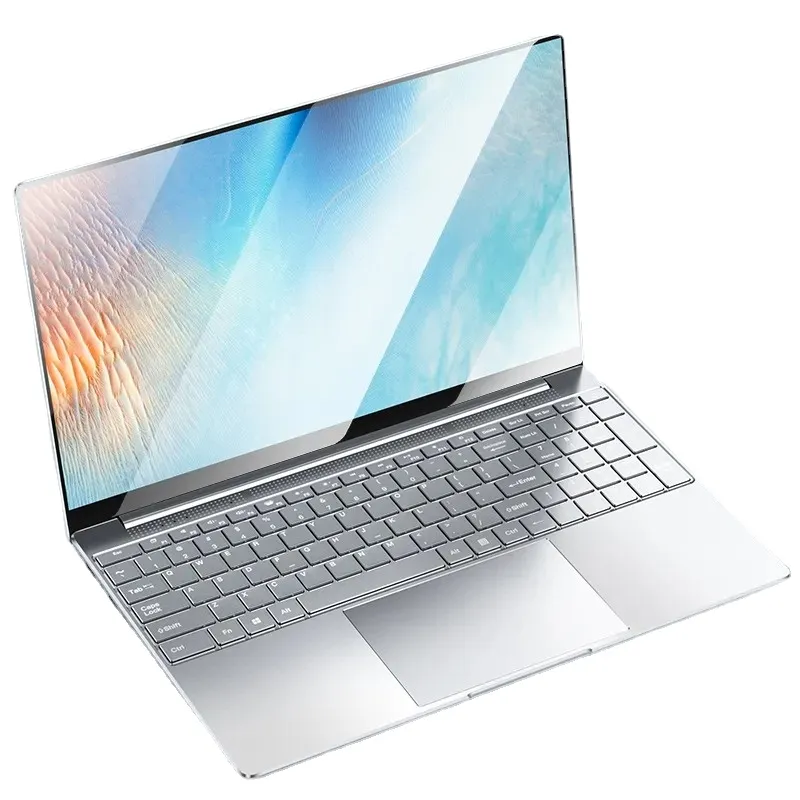 Notebook 15,6 Zoll Laptop Windows 11 10 Pro 1920 1080 Günstiger tragbarer Intel Laptop D4 12G RAM 128GB/256GB/512GB/1TB SSD