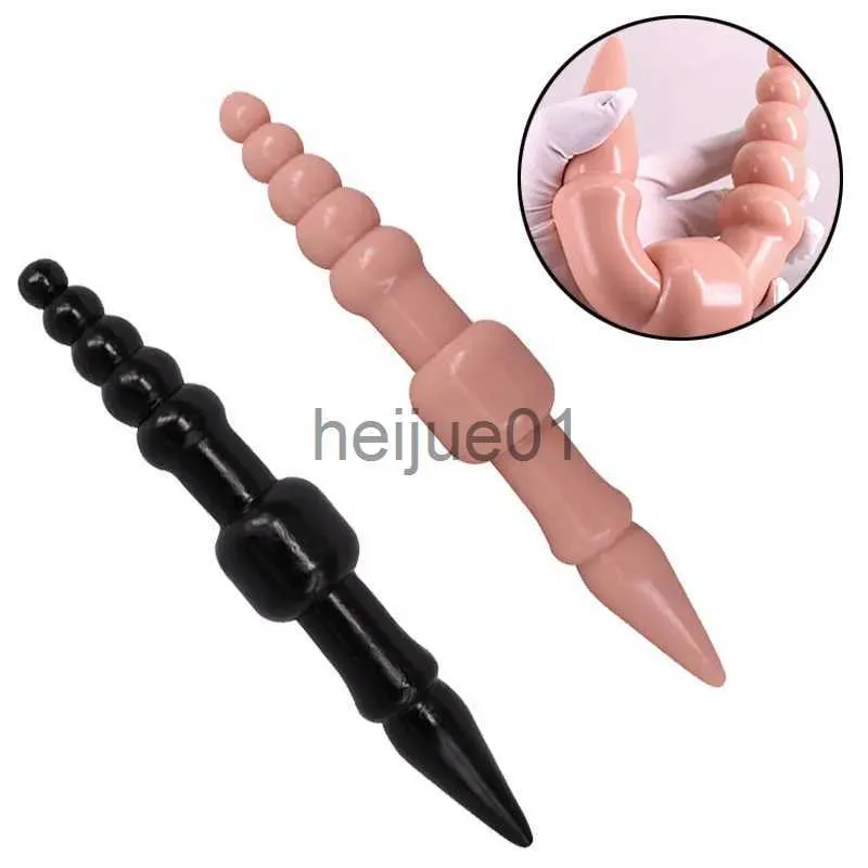 double ended anal plug Double-Ended Anal Dildo TPE Material Pink Bondage Anal Plug Sex Toy for  Couples from Dhgate Bondage
