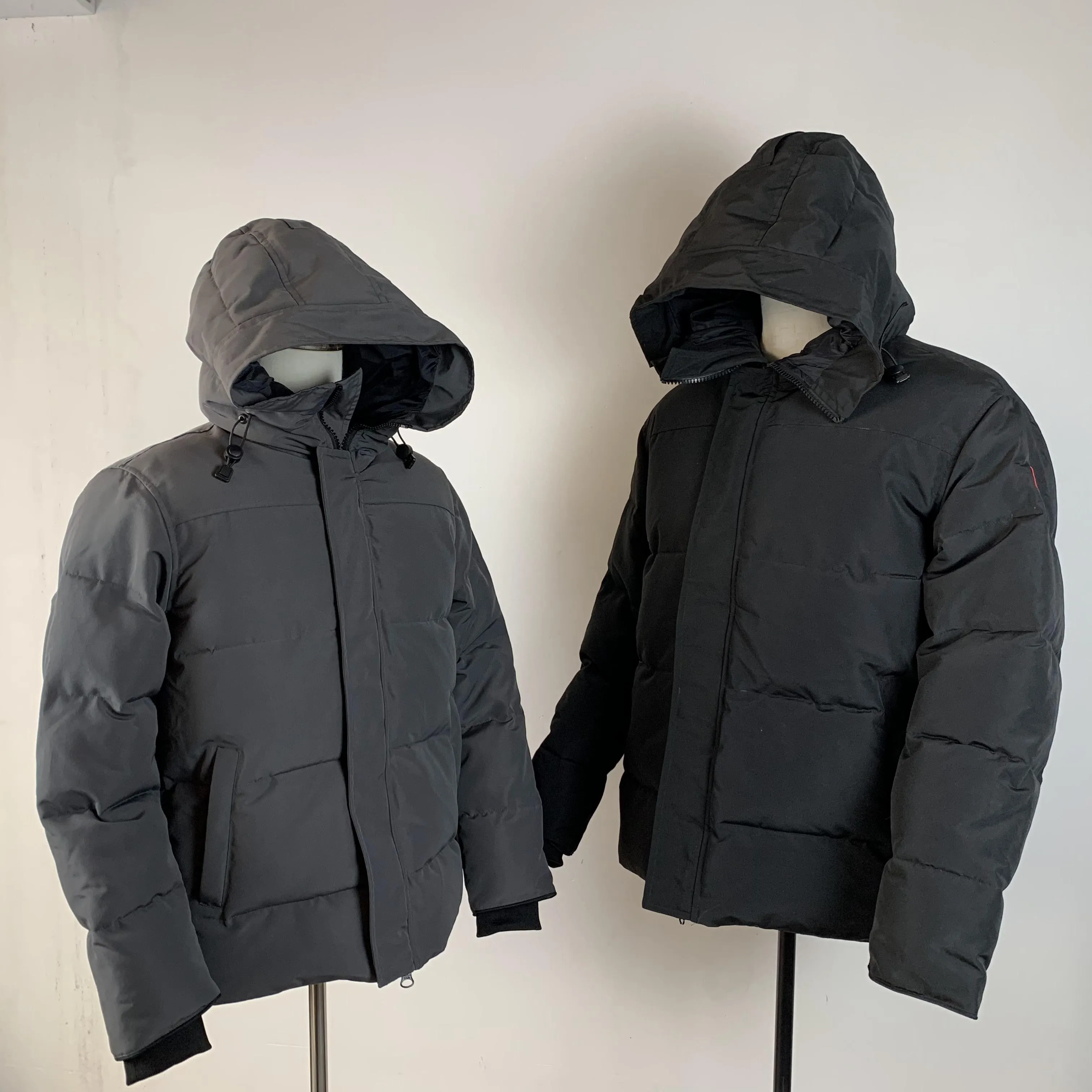 Giacche da uomo canadesi Parka Inverno Uomo Homme Inverno Jassen Chaquetas Parka Capispalla Grande pelliccia con cappuccio Fourrure Manteau Piumino Cappotto Hiver Doudoune taglia XS-3XL