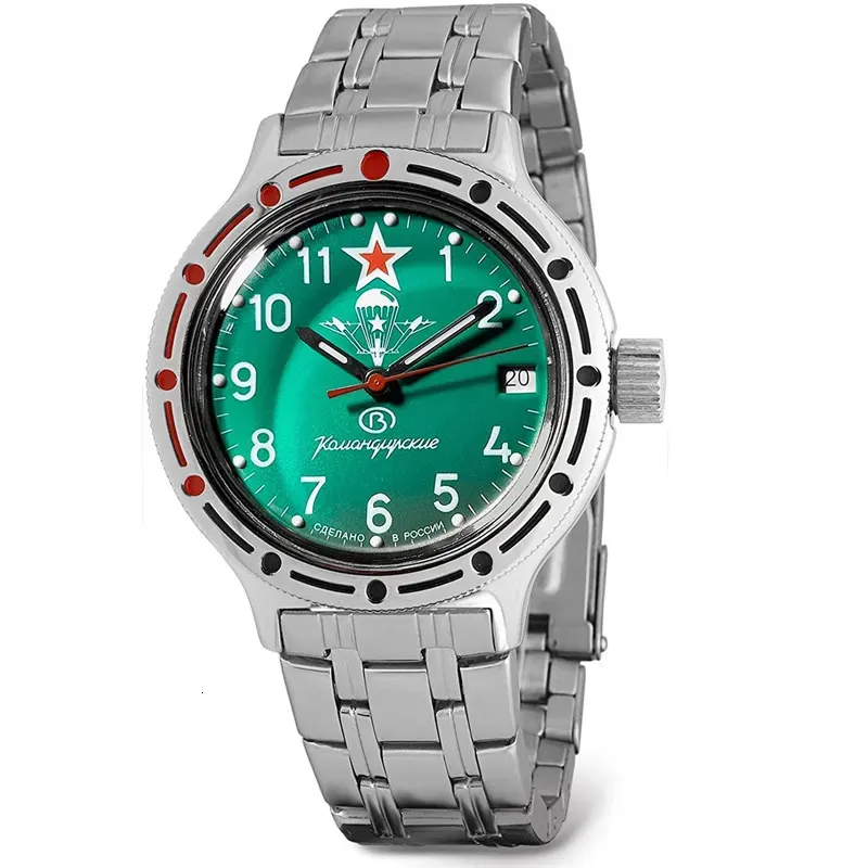 Montres pour femmes commandant russe montre militaire pour hommes étanche mécanique Forces spéciales même veilleuse antichoc 230927