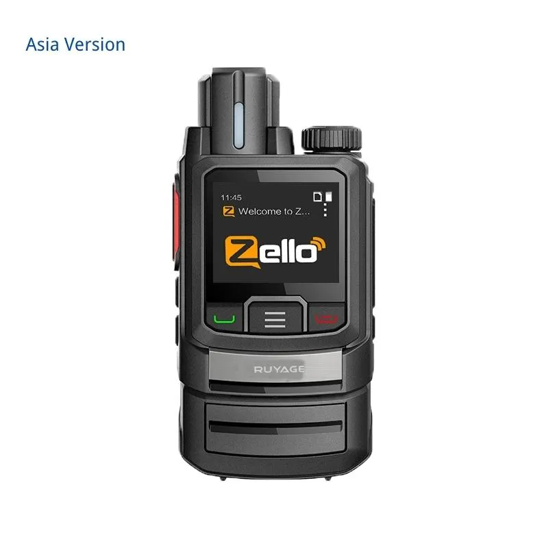 Ruyage ZL20 Zello 4G Walkie Talkie Cena With Sim Card, Wifi, Bluetooth  Professional Long Range Two Way Radio 100km From Pandoramal, $90.62