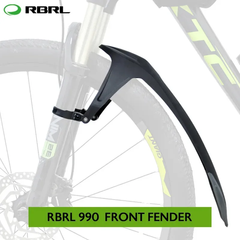 Bike Fender RBRL 24 26 27.5 29inch Mudguard Bicycle Fender Mountain Bike Front Rear Wing Quick Release Cycling Mud Guard VTT Accessories 230928