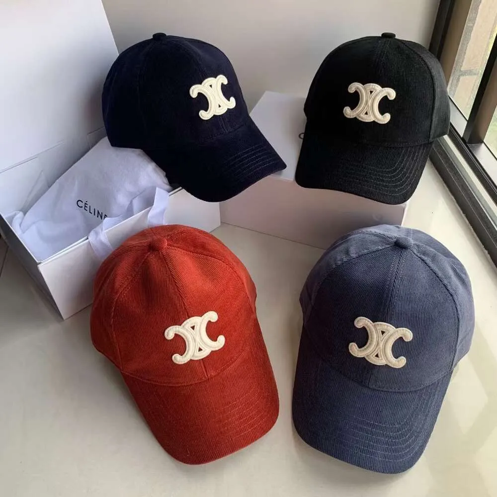 C chapeau casquettes de baseball chapeaux de créateurs Triumph velours côtelé casquettes de baseball hommes femmes mode casquettes rouge Celi chapeau JI4M YQF2