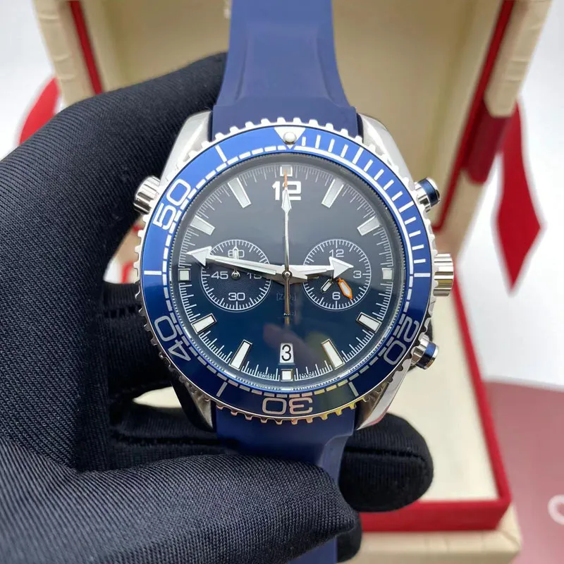 Luxury Mens Chronograph Dive Watch Sports Watch With Japan Luxury Mens Chronograph Dive Watch Sports Watch With Japan