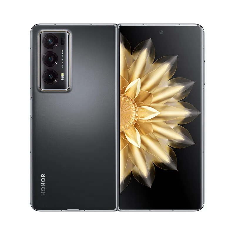 Original Huawei Honor Magic V2 Dobrável 5G Celular Inteligente 16GB RAM 512GB ROM Snapdragon 8 Gen2 Android 7.92 "Tela Dupla Dobrada 50.0MP Face ID Impressão Digital Celular