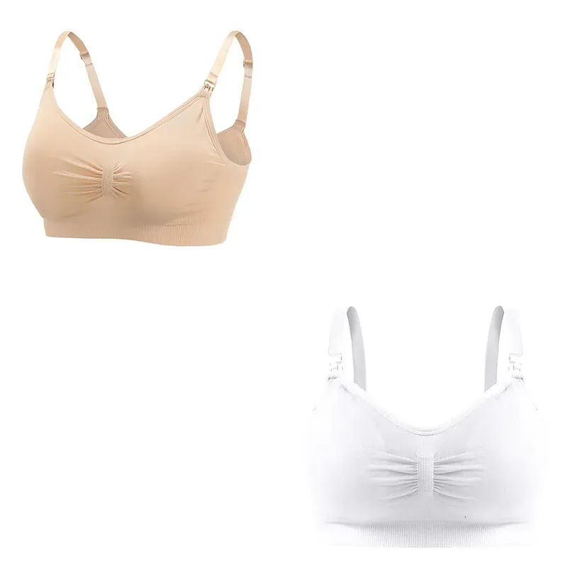 Breathable Maternity Nursing Bra Set Back Without Bones For Breastfeeding  And Lactancia Support From Shu08, $10.49