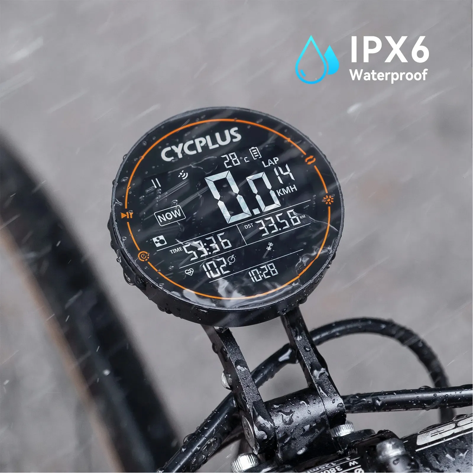 Bisiklet Bilgisayarları Cycplus M2 GPS Bisiklet Bilgisayar Bisiklet Hız Tezgahı Bisiklet Aksesuarları Hız Koku Kombine Su Geçirmez Bluetooth Ant Yol Bisikleti 230928