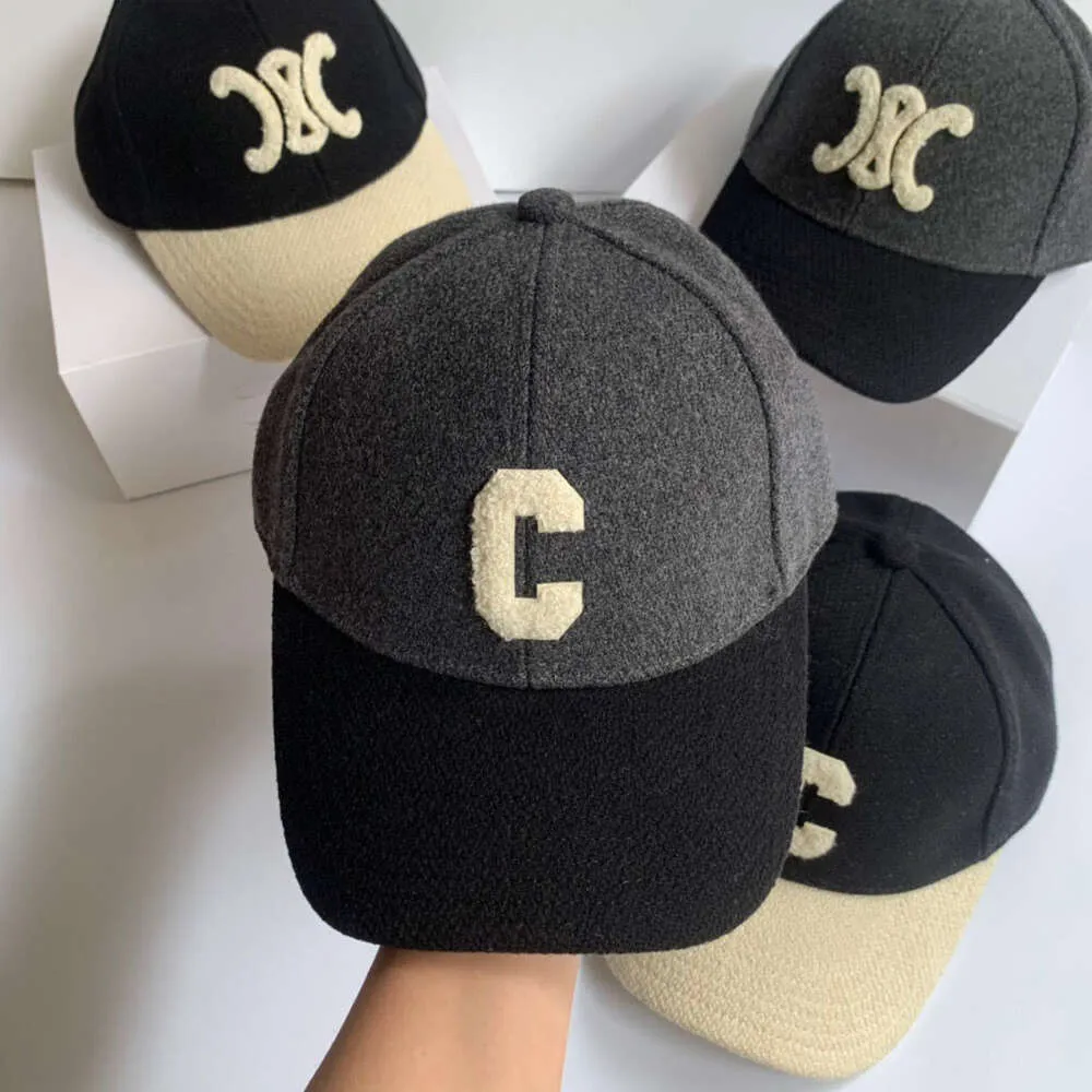 Cappello C Berretti da baseball Cappelli firmati berretto da baseball in lana berretto da donna in tinta unita Cappello Celi G2RA KXBH