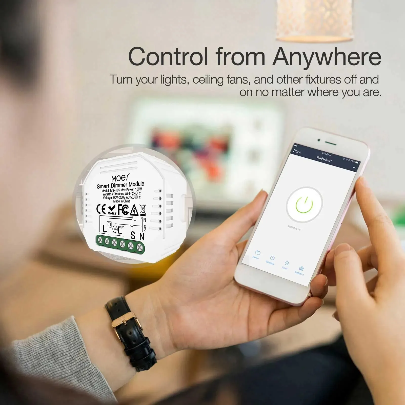 Smart dimmer switch store google home