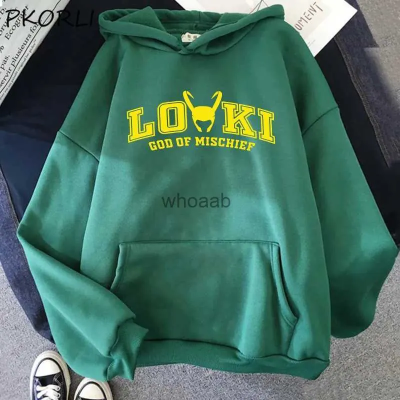 Sweats à capuche pour femmes Sweatshirts Loki Merch Série Tv Femmes Hommes God of Mischief Survêtement Sweat à capuche à manches longues Pull Unisexe Oversize Hoody YQ230928