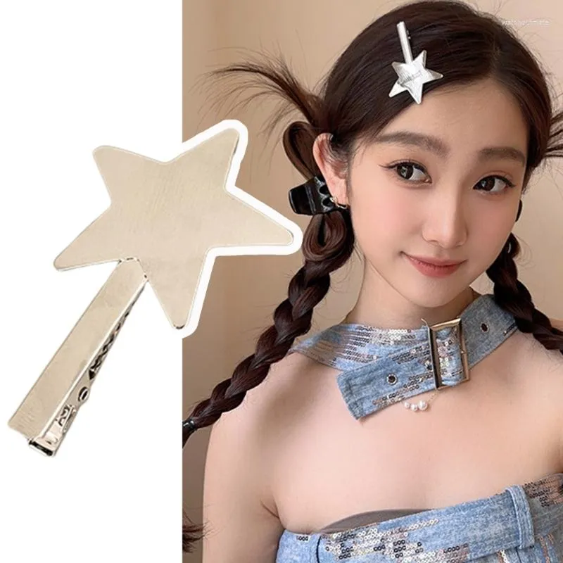 Hair Clips No Bend Barrettes For Party Y2K Cloth Pins Women