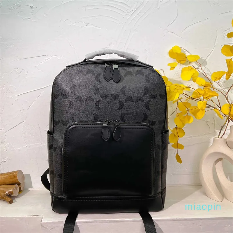 2023-Mens Tasarımcıları Backpack Bag Baskı Lüksler Çanta Siyah Back Pack Kitap Çantası Batı Tasarımcı Bag Moda Sırt Çantaları Büyük Kapasite Seyahat