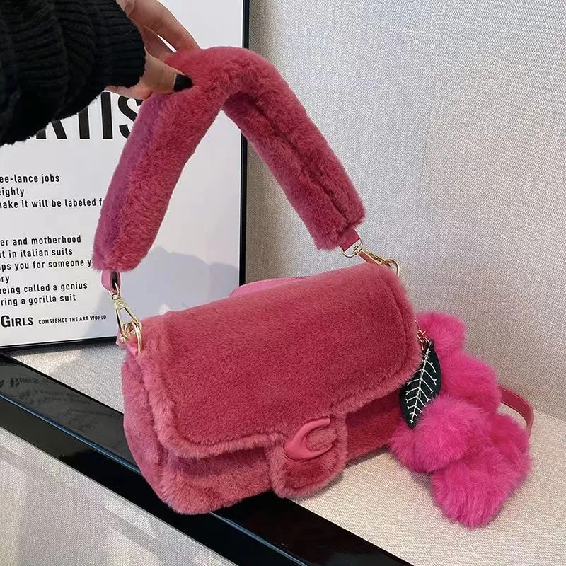 Fur clutch bag topshop sale