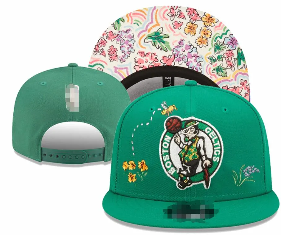 Mens Canvas Embroid Boston''Celtics''Baseball Cap 2023 Finals Champions Fashion Women Mens Designer Hat Justerbar Dome Cotton A11