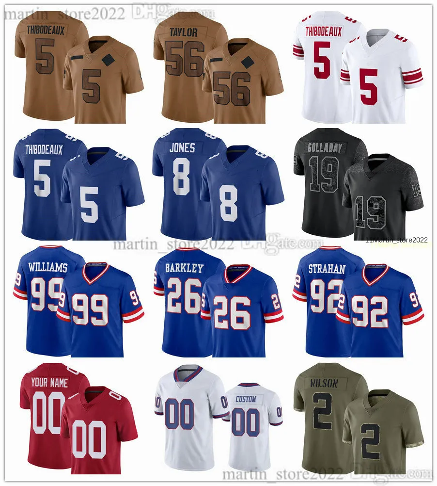 Maillots 2023 11 Phil Simms 53 Harry Carson 56 Lawrence Taylor 58 Carl Banks 89 Mark Bavaro 92 Michael Strahan 0 Parris Campbell 64 Mark Glowinski 61 Michael Schmitz Jr.