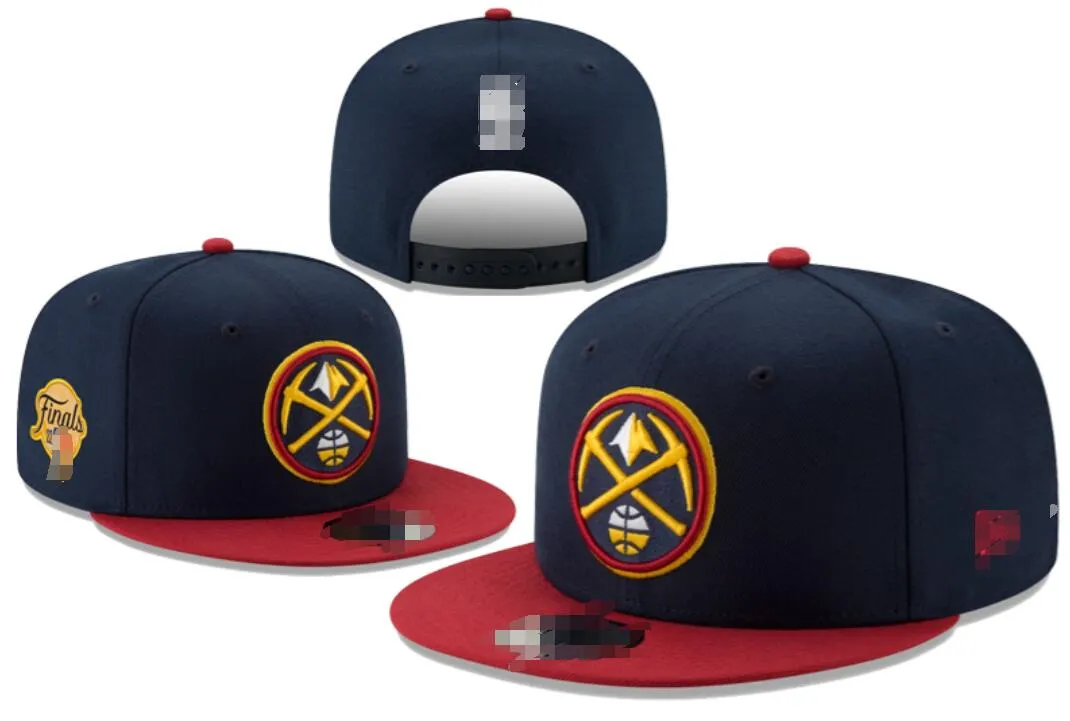 Бейсбольные кепки "Nuggets" 2023-24, унисекс, роскошная модная хлопковая бейсболка Champions, шляпа Snapback для мужчин и женщин, шляпа от солнца с вышивкой, весенне-летняя кепка, оптовая продажа a7
