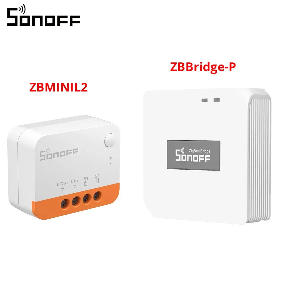 SONOFF - Commutateur intelligent sans neutre Zigbee 3.0 ZBMINIL2