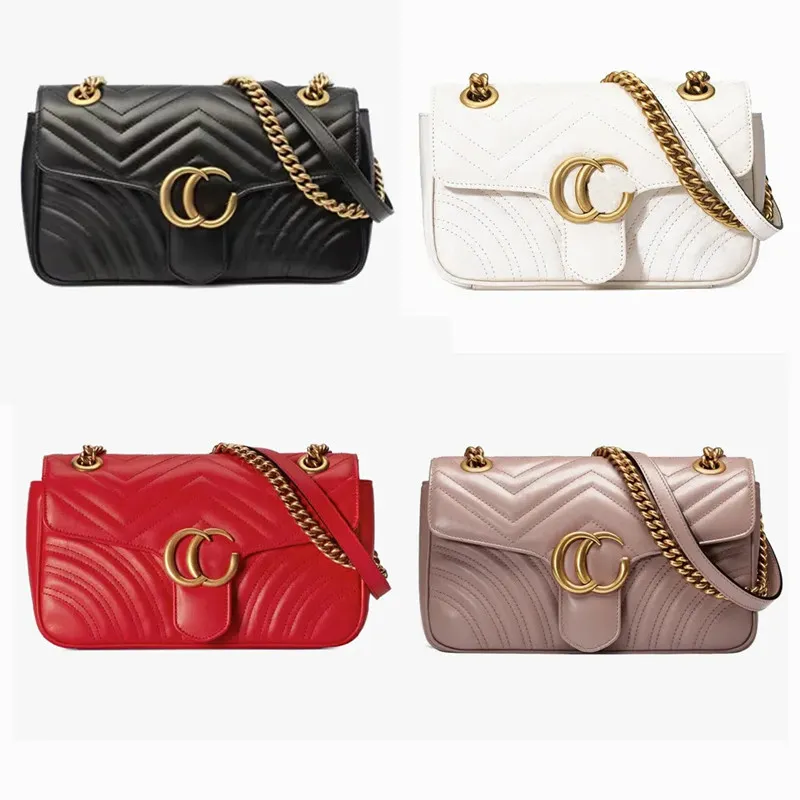 Red Marmont 디자이너 가방 어깨 가방 카메라 가방 럭셔리 럭셔리 패션 여성 고급 럭셔리 고급 핸드백 여성 지갑 지갑 금 핸드백 크로스 바디 Dhgate 가방