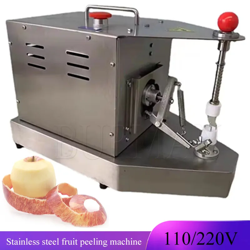 Machine électrique d'épluchage de fruit d'acier inoxydable de 1400W pour le citron orange de poire de pomme