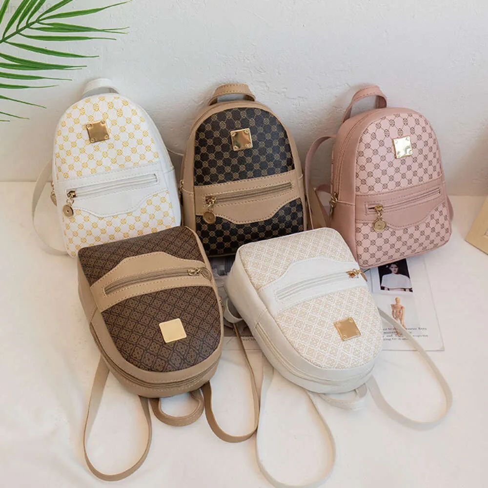 RU Backpack 2021 latest luxury fancy women backpack Fashion Girls Mini College Backpacks Teenage Bags
