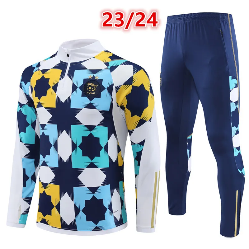 2023 2024 maillot algerie football tracksuit Men and kids om Marseilles 23  24 algeria soccer tracksuit ALGERIE training suit Survetement Foot chandal