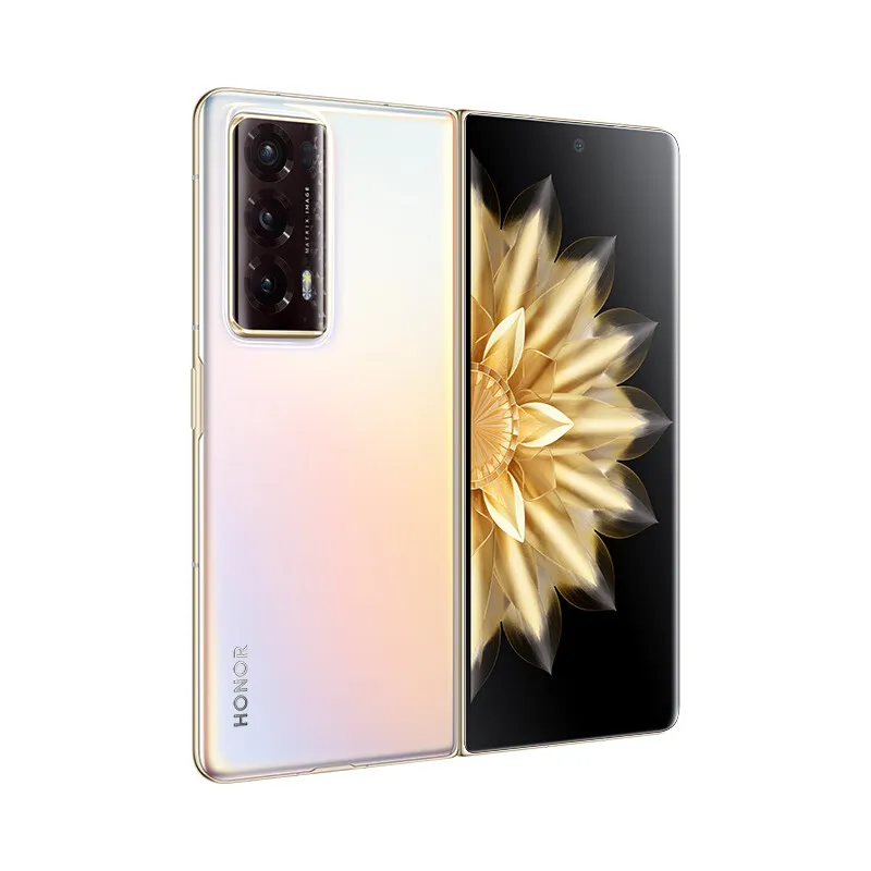 オリジナルHuawei Honor Magic V2折りたたみ可能5G携帯電話スマート16GB RAM 512GB ROM Snapdragon 8 Gen2 Android 7.92 "折りたたみデュアルスクリーン50.0MPフ​​ェイスID指紋携帯電話