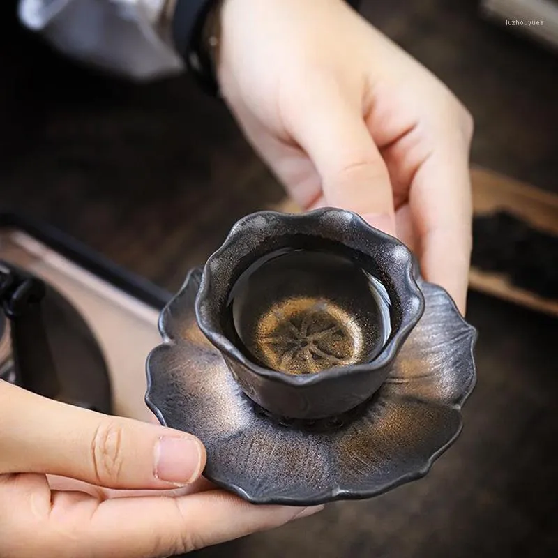 Xícaras de Chá TANGPIN Cerâmica Chinesa e Pires 60ml