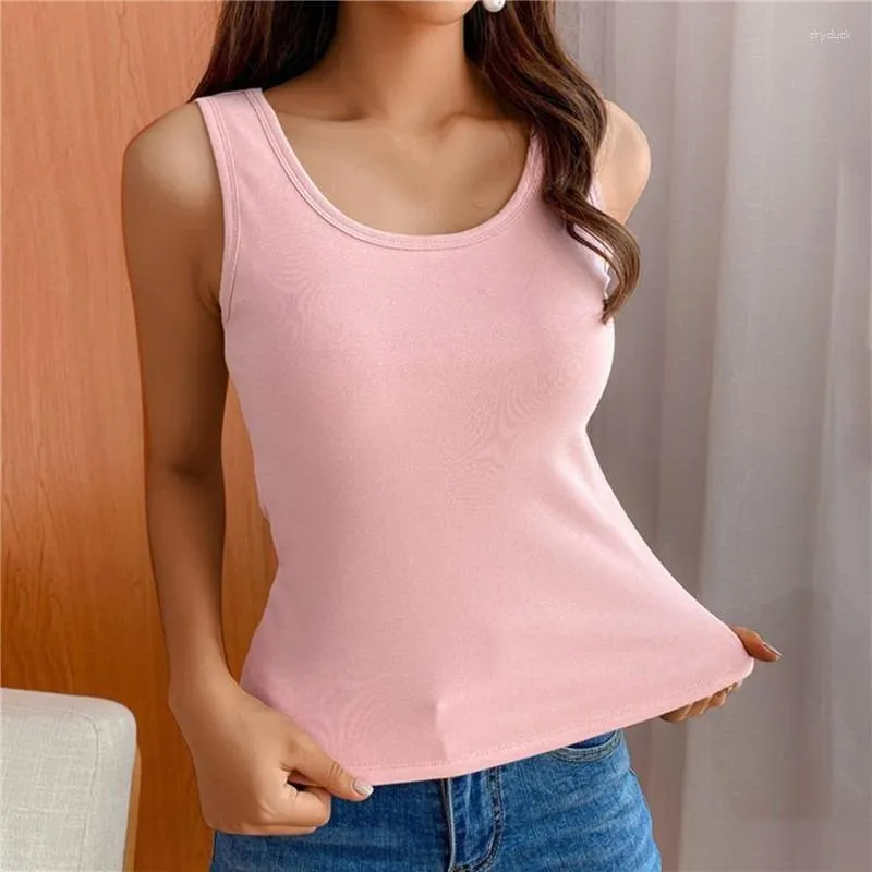 Camisoles & Tanks Women Velvet Vest Plush Winter Thickened Unwear Solid  Color Thermal Underwear Camisole Warm Sling Top From 6,03 €
