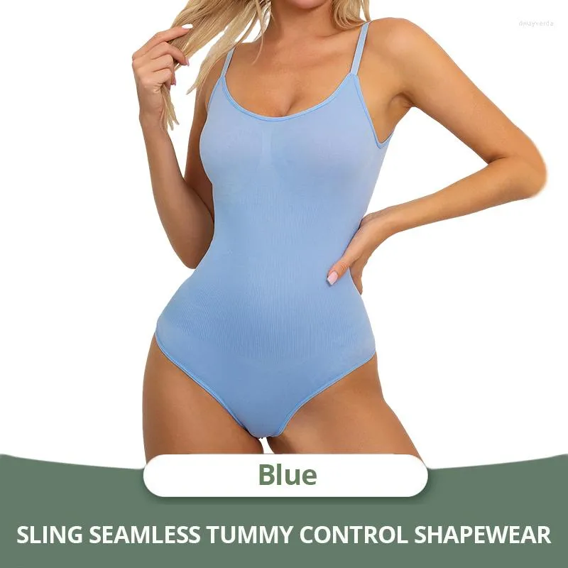 Flarixa Seamless Womens Thong Bodysuit Shaper Stretchy, Tummy Control,  Comfortable Tank Top Bodysuit For Sculpting And Slimming From Dwayverda,  $9.53