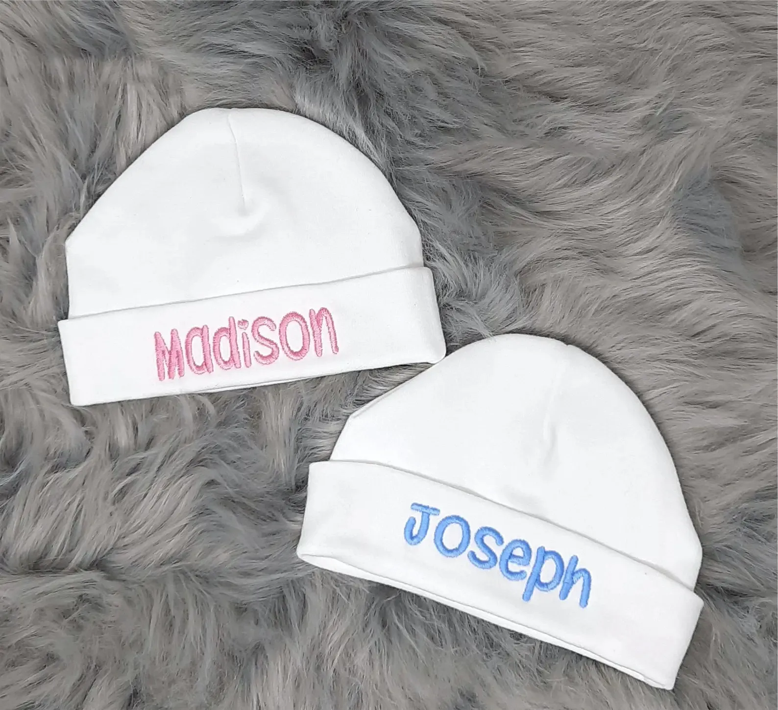 BeanieSkull Caps Embroidered Personalised Baby Hat Shower Gifts born Custom Any Name Infant Toddler Hospital Beanie 230928