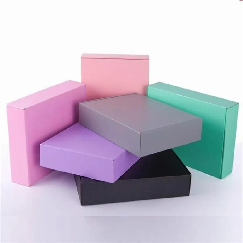 ورق رمادي 10pcs الحلي الزخارف Tie Box Pink Gip Gifting Carton Box Packaging Black Paper Cardboard 15 15 5cm Jllbs remom