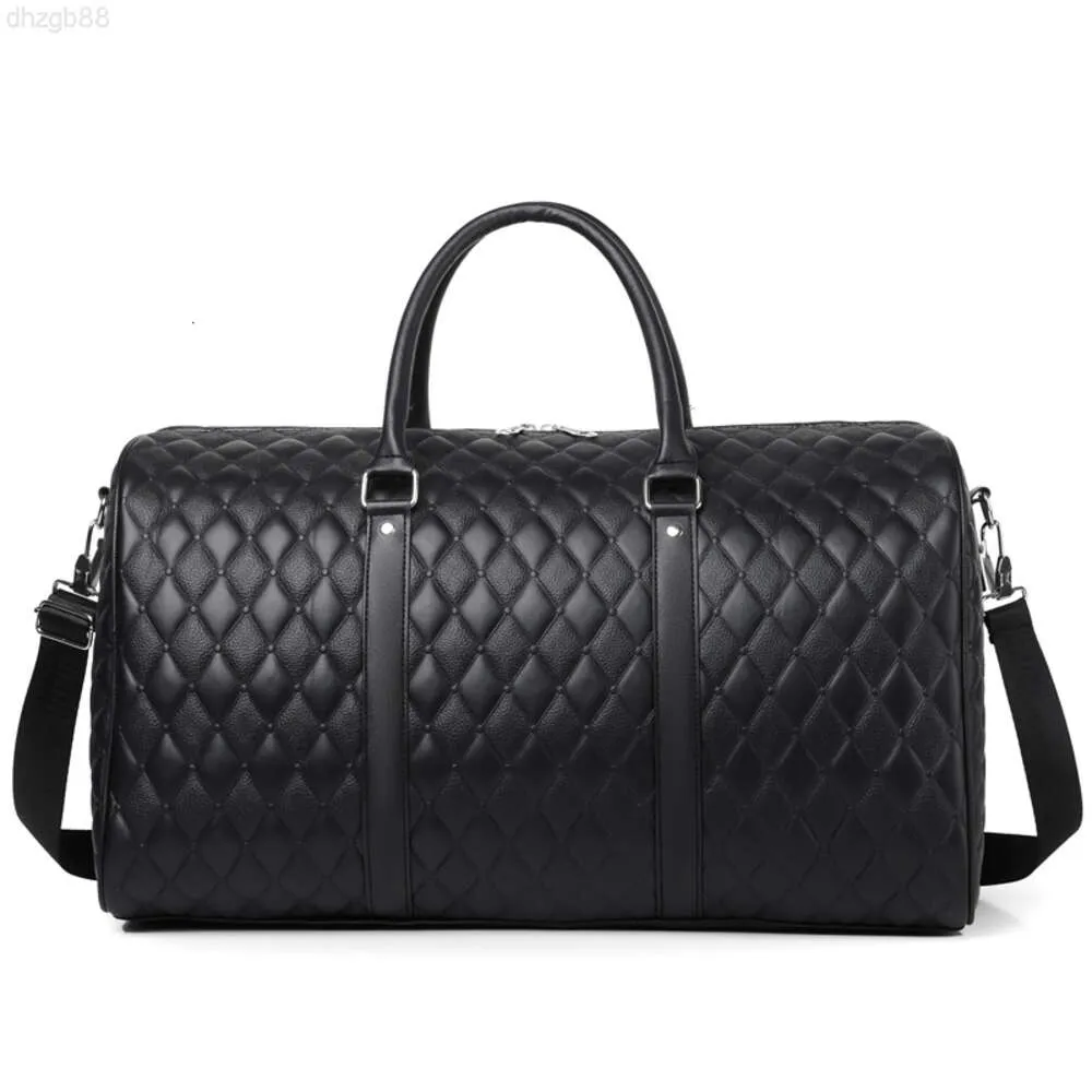 High Quality Leather Travel Bag Mens Luxury Duffel Bag Waterproof Custom Leather Duffel Bag