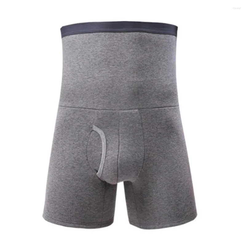 Onderbroeken Man Hoge Taille Bescherming Slipje Winter Warm Zakje Slips Boxershorts En Boxers Ondergoed Voor Mannen