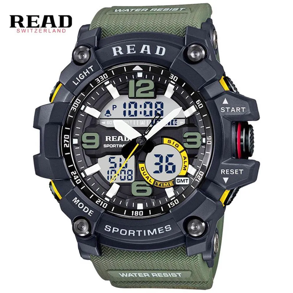 Nouvelle montre de mode LED hommes montres de sport étanches montres électroniques numériques hommes Relogios Masculinos310b