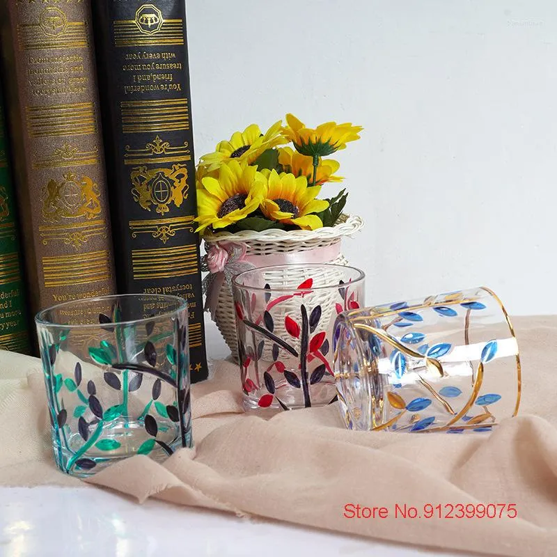 Zecchin Design Murano Crystal Clear Whiskey Glass