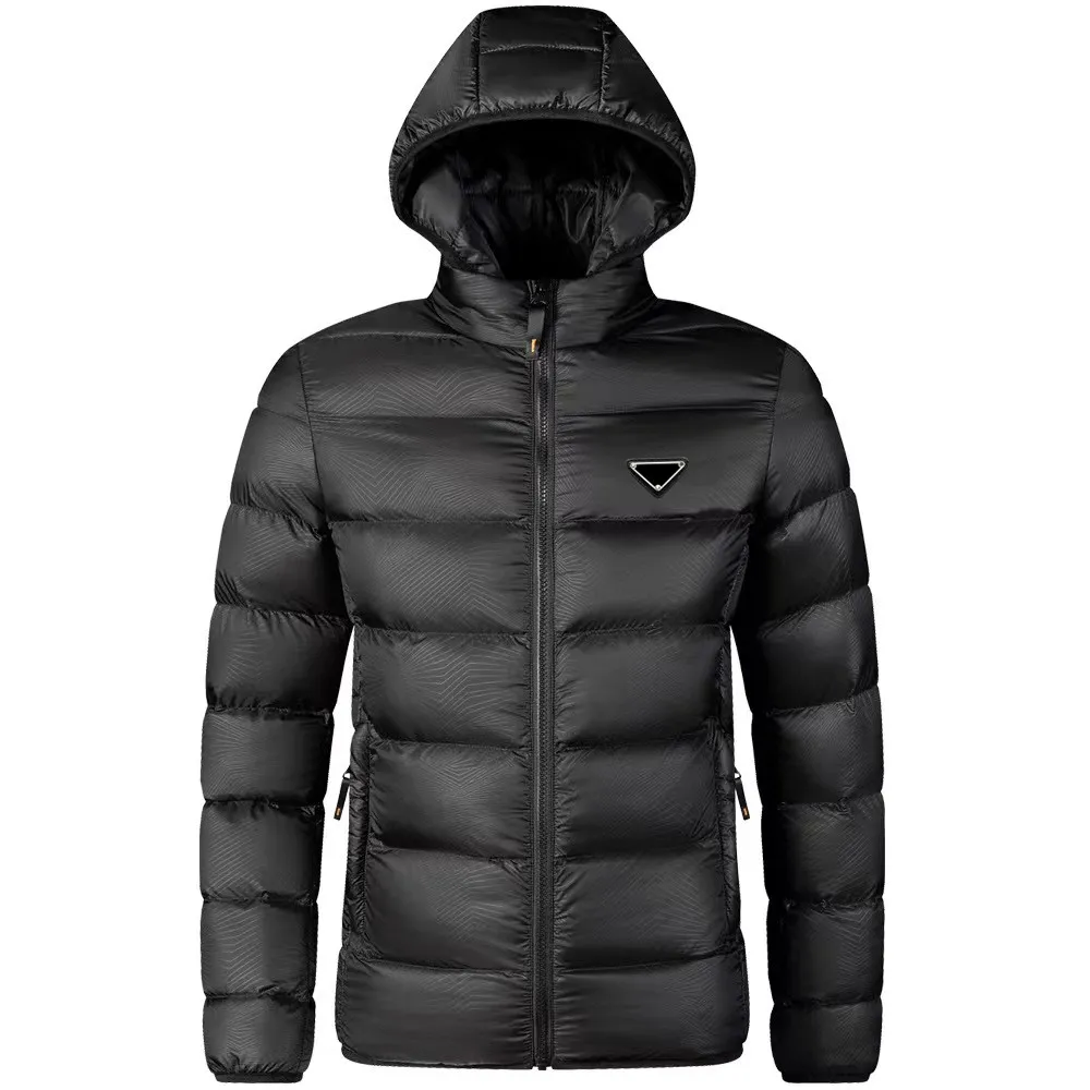 Veste de créateur pour hommes, veste d'hiver en coton, veste de sport coupe-vent, doudoune fine et décontractée, grande veste pour hommes xxxxxL