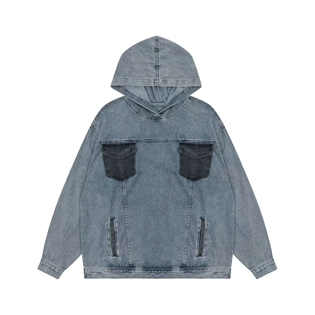 DENIM HOODIE ジャケット/searoomlynn Lpstop Womens Jean Jacket Girl with Style Denim Jacket