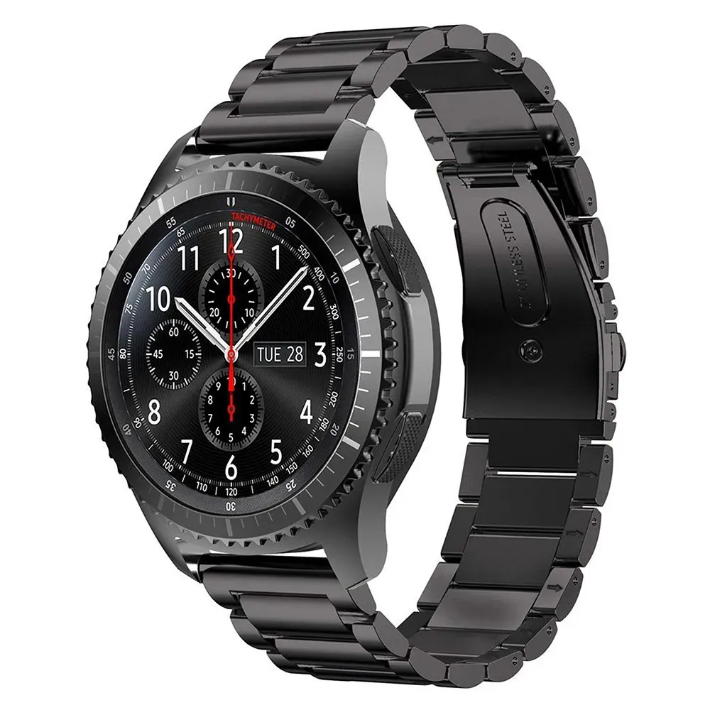 Horlogebanden Armband Galaxy 46mm 42mm hoge kwaliteit roestvrijstalen polsbandje metalen band Gear S3 Frontier 230928