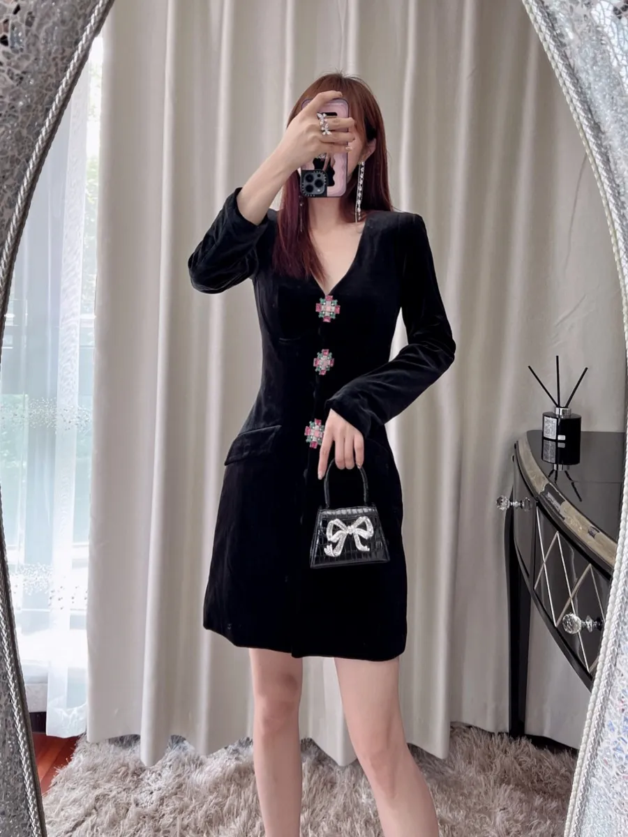 Black Velvet Off-Shoulder Fitted Sheath Dress with Floral Pattern,  Sleeveless, Ankle-Length, Summer from Dhgate Basic & Casual Dresses - price  88.66