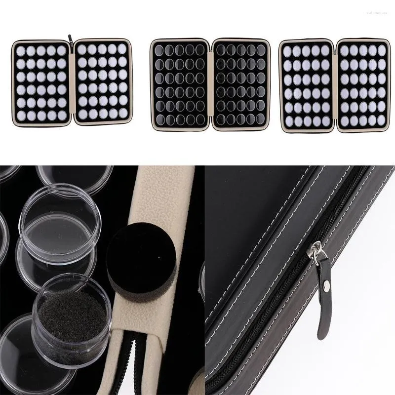 Case di gioielli 60 Solts Box Ramizer Organizer Accessori di stoccaggio Accessori