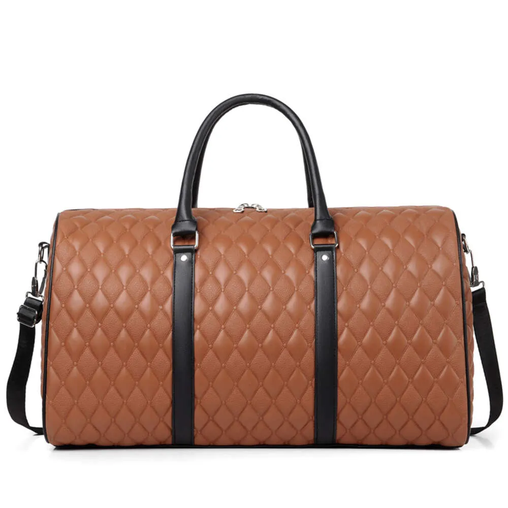 High Quality Leather Travel Bag Mens Luxury Duffel Bag Waterproof Custom Leather Duffel Bag