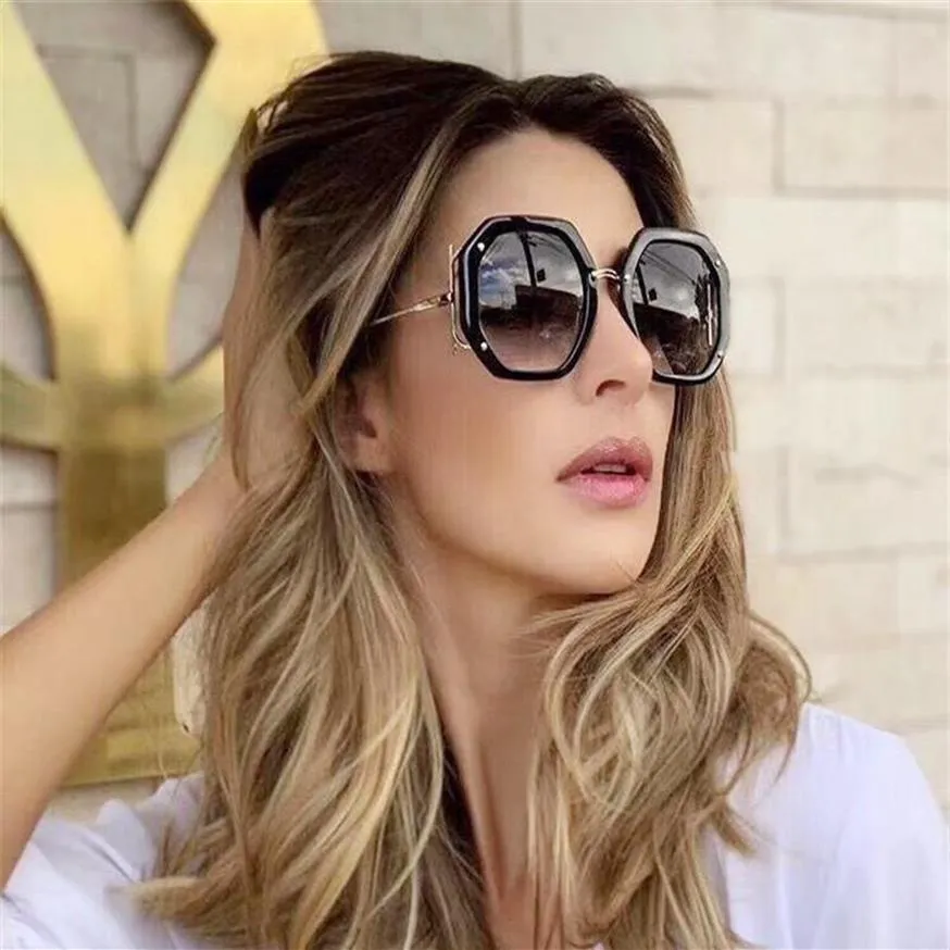 Luxury Retro Round Ladies Sunglasses For Men And Women Designer